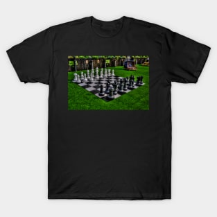 Lawn Chess At The Quayside T-Shirt